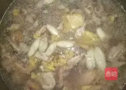 Illustration of how to make special large-plate chicken 2