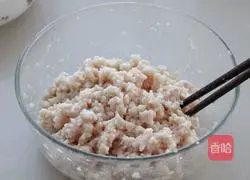 Illustration of how to make pan-fried lotus root cake 5