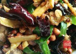 Illustration of how to make spicy chicken cubes 7