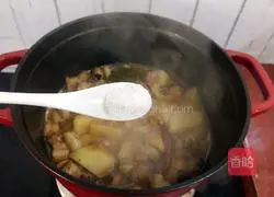 Illustration of Braised Pork and Potatoes 24