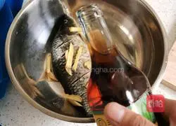 Illustration of Braised Crucian Carp 2