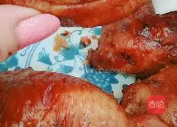 Illustration of how to make chicken wings with rice 14