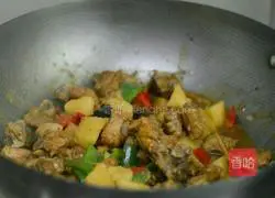 Illustration of how to make potato braised pork ribs 10