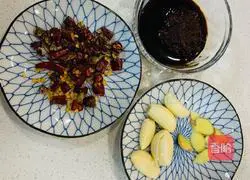 Illustration of how to make large plate chicken 2