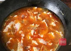 Boiled fish Illustration of practice 12