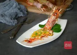 Cheese-baked Argentinian red shrimp recipe 8