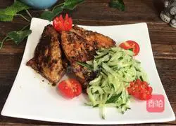 Illustration of how to grill wings in a pancake pan 15