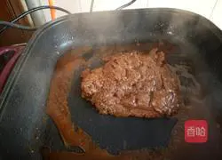 Illustration of how to make pan-fried steak 11