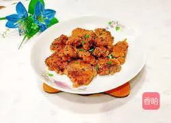 Illustration of how to make fried crispy pork 18
