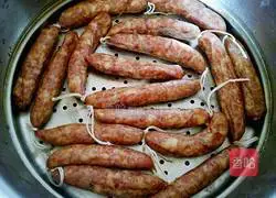 Illustration of homemade grilled sausage 7