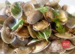 Illustration of how to make fried clams with sauce 8