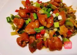 Illustration of how to make spicy and sour sausage 14