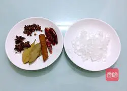 Illustration of braised pig's feet 3