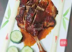 Illustration of homemade roast duck legs 9