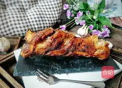 Illustration of delicious cumin roasted lamb leg 5