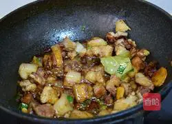 Braised pork and quail eggs Illustration of how to do it 5