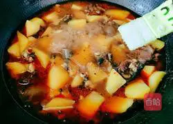 Illustration of how to cook turtle and potatoes 15