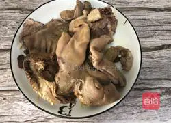 Illustration of how to make spicy lamb face 2