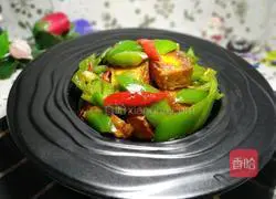 Braised fish and tofu Practice illustration 9