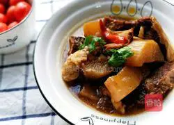 Cantonese style radish braised beef brisket illustration 6