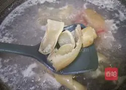 Illustration of how to make frozen pig skin 2