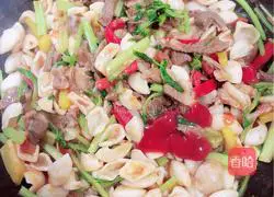 Illustration of Cumin Lamb Cat Ears 16