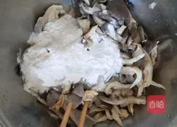 Illustration of how to make fried mushrooms 2