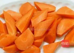 Illustration of how to make braised mutton 1