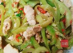 Illustration of how to make stir-fried rat melon with meat 11