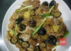 Illustration of how to make steamed chicken with mushrooms 8