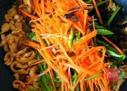 Illustration of how to make fish-flavored shredded chicken 16