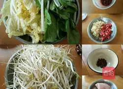 Illustration of how to make boiled pork slices 1