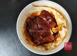 Illustration of how to make barbecued pork 1