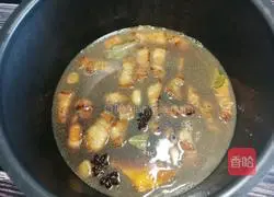 #Hebei cuisine#Pork stewed vermicelli recipe illustration 15