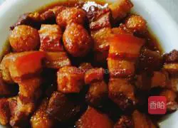 Illustration of how to make braised pork 8