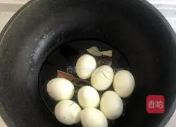 Illustration of homemade braised eggs 5