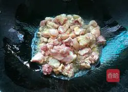 Illustration of home-style stir-fried chicken nuggets 4