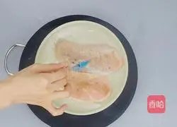 Weight loss meal~Illustration of how to make pan-fried chicken chop 5