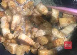 Illustration of how to make braised pork with liposuction 9