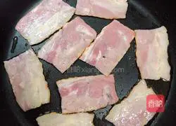 Illustration of Korean lettuce wraps with bacon and fresh fruit 4