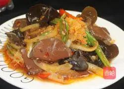 Illustration of how to make assorted duck blood 6