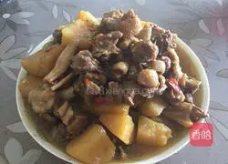 Home-style simple version - Potato braised duck recipe 8
