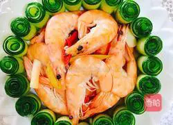 Illustration of how to make shrimps in lotus pond 9