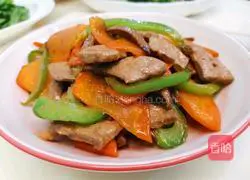 Illustration of how to make stir-fried pork liver 7