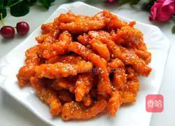 Illustration of how to make sweet and sour chicken breast 1