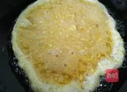 Illustration of how to make fried eggs with young bamboo shoots 4