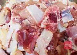 Chestnut roasted chicken Illustration of how to do it 2