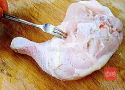 Illustration of how to make steamed chicken legs with sauce 3