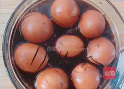 Illustration of homemade braised eggs 8