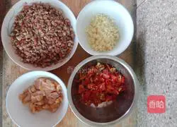 Illustration of how to make braised vermicelli with peanut chicken and diced vermicelli 2 